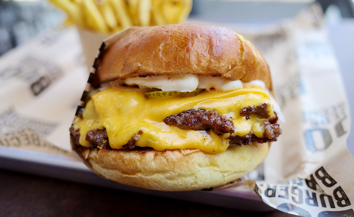 Foto: Dubbel Cheese BOO från BOO Burgers & Barbecue.