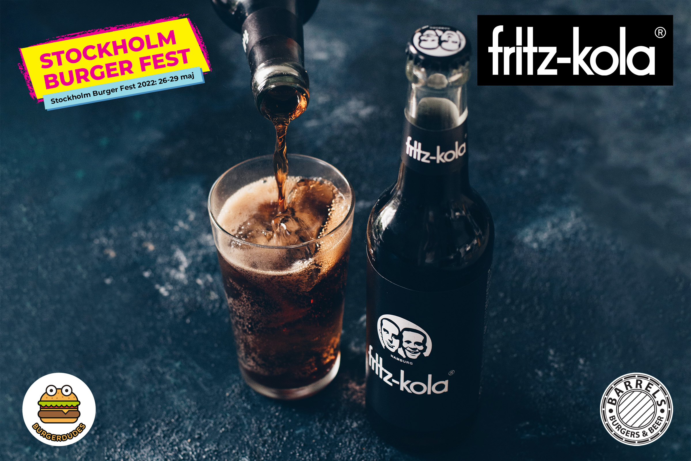 Stockholm Burger Fest 2022: fritz-kola