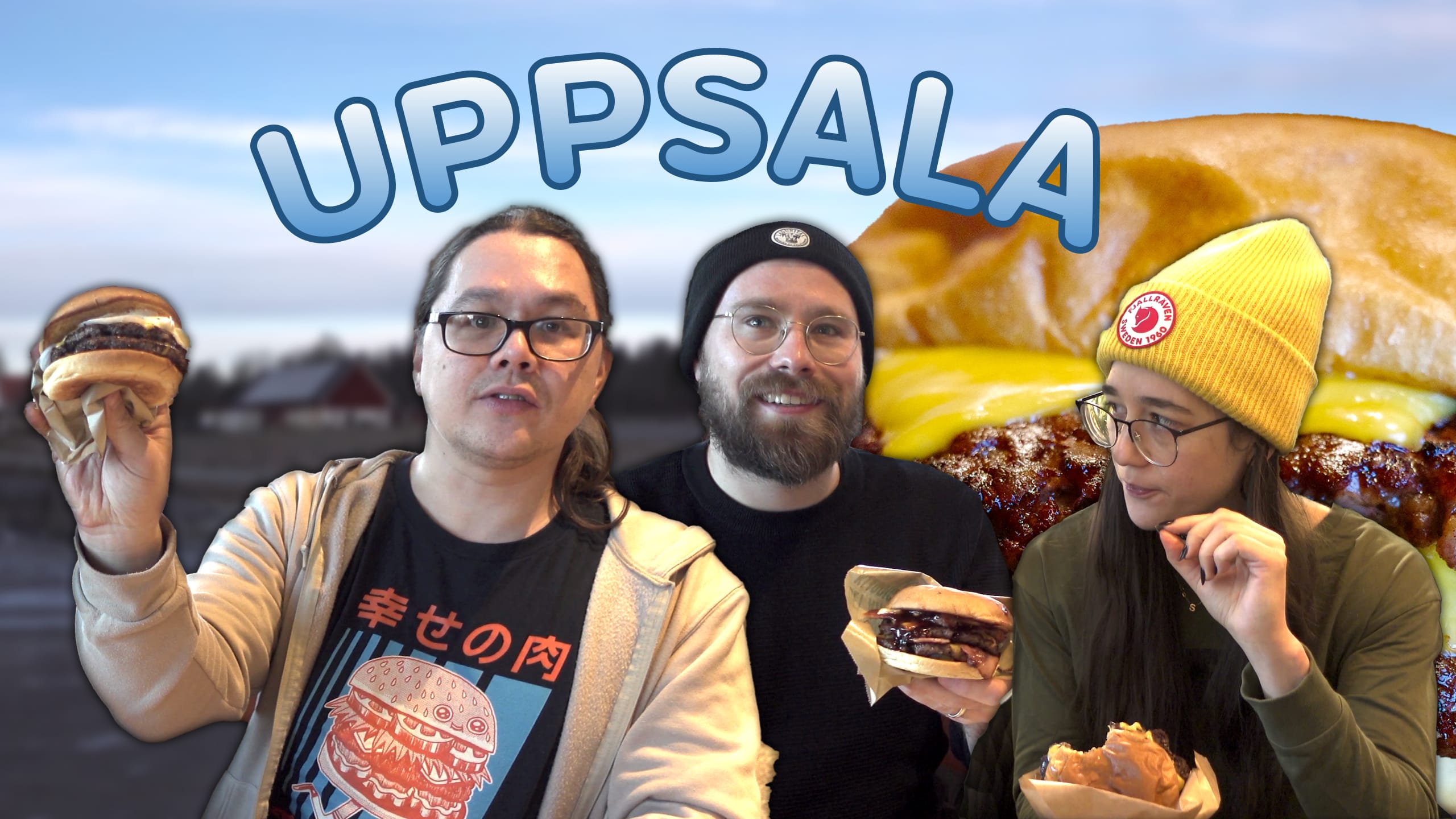 Youtube På burgarjakt i UPPSALA • Burgerdudes