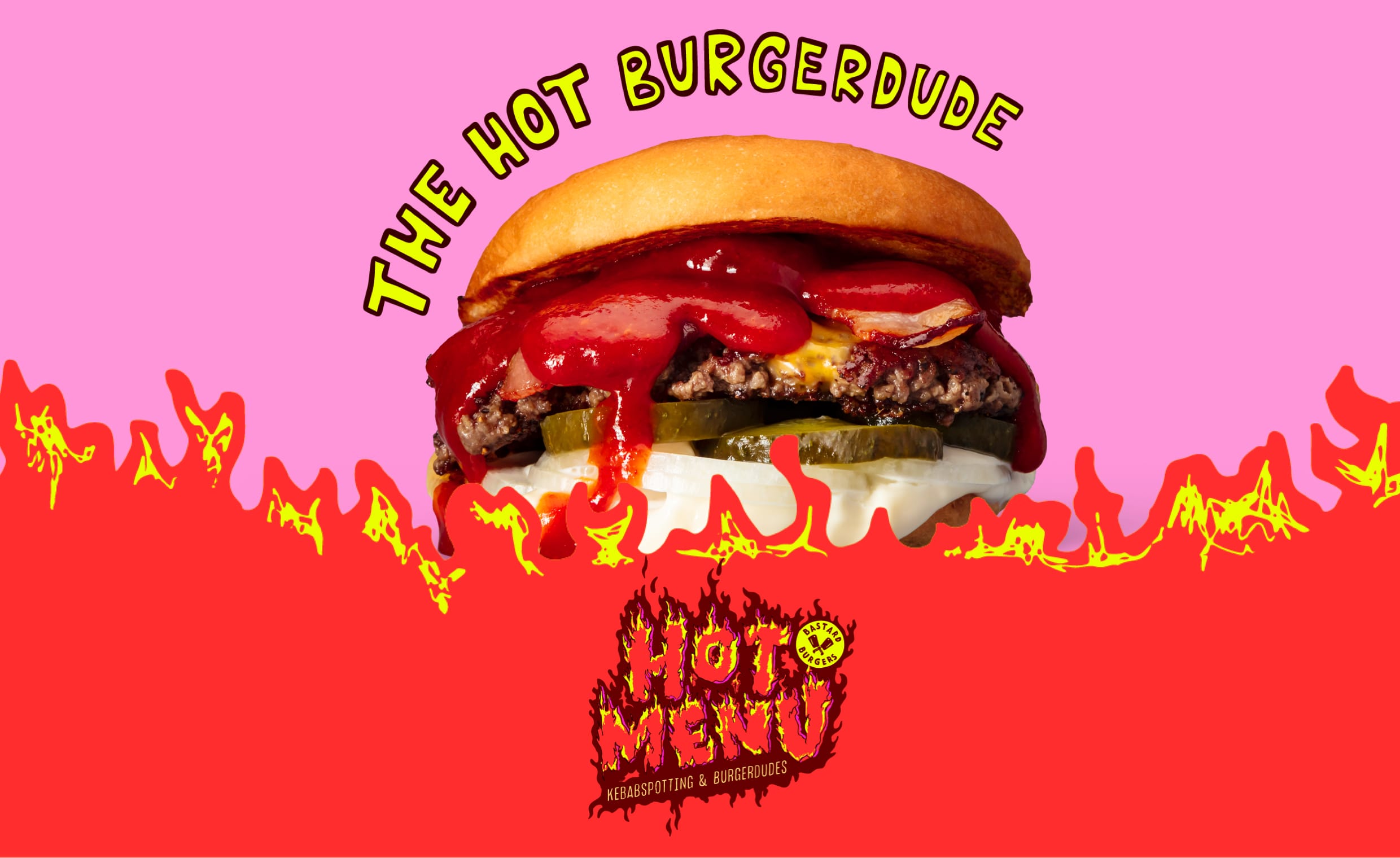 The Hot Burgerdude på Bastard Burgers