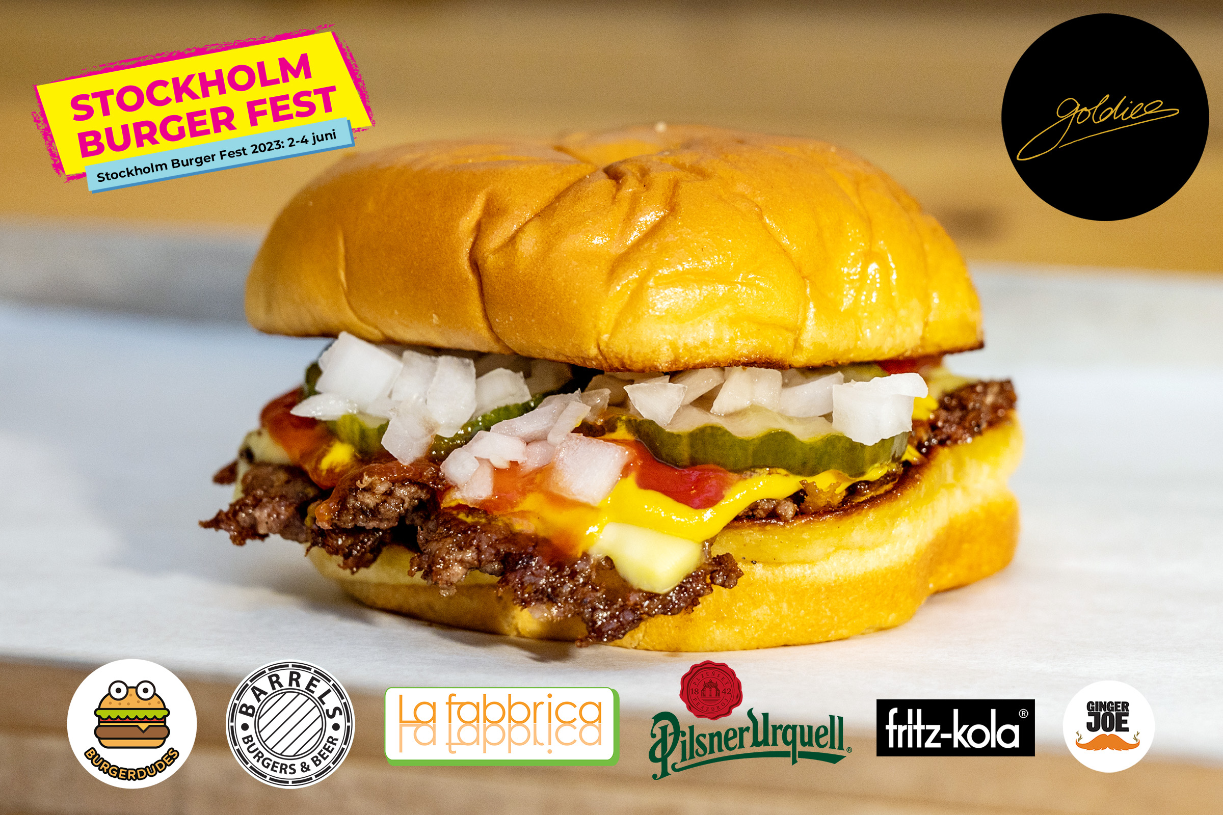 Stockholm Burger Fest 2023: Goldies