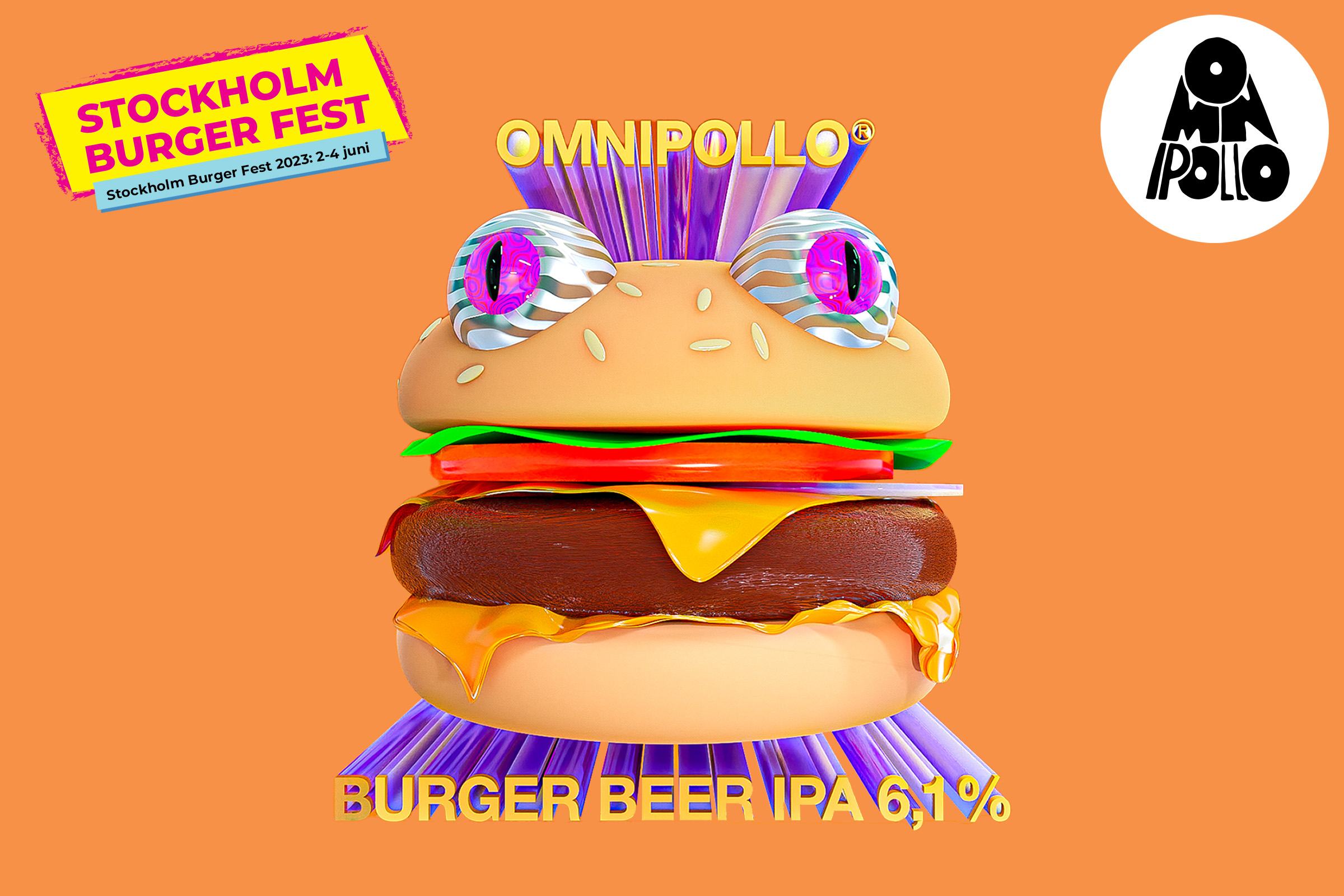 Stockholm Burger Fest 2023: Omnipollo® Burger Beer