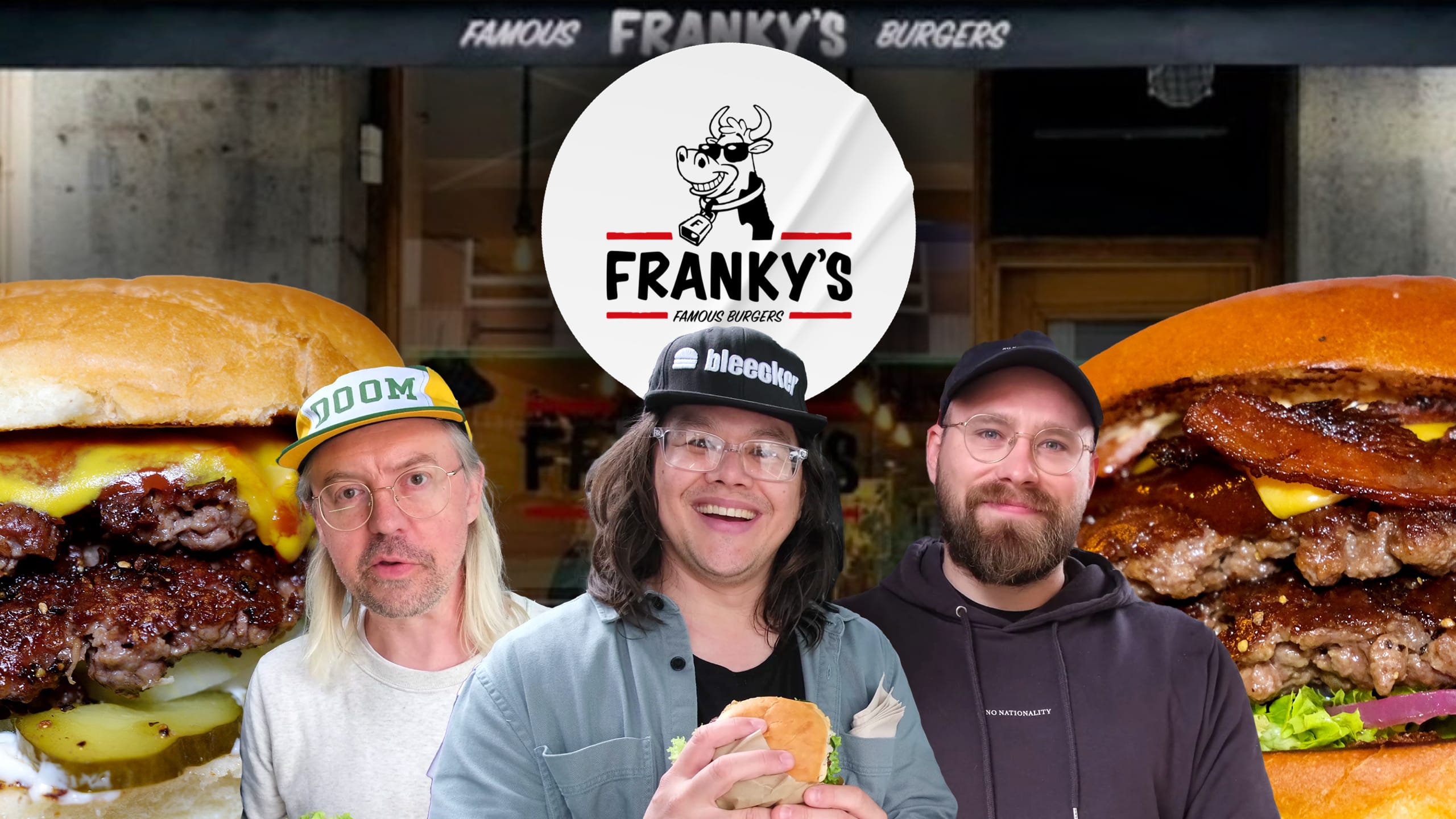 Youtube: Vi äter ALLA burgare på Franky’s