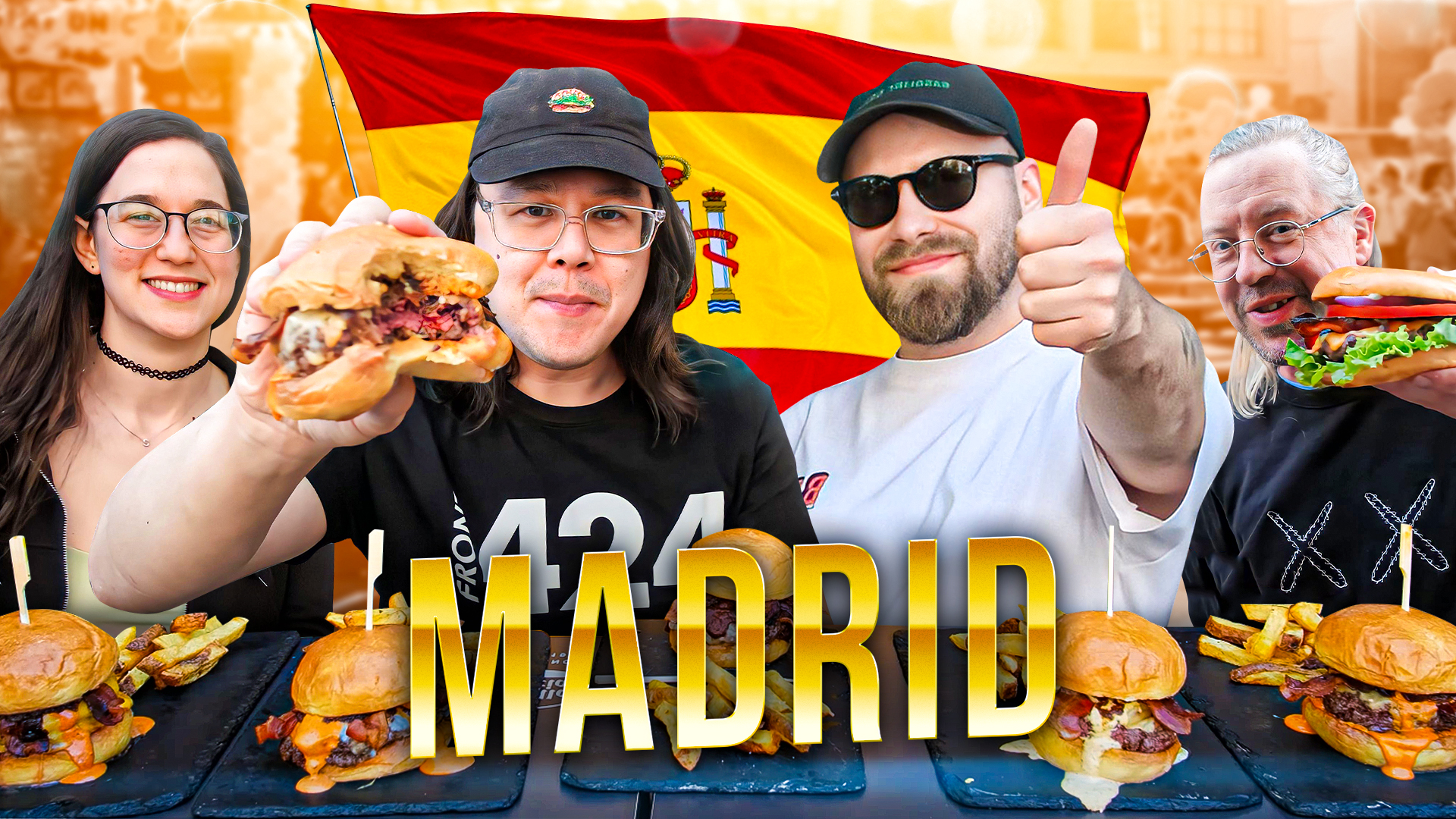 YouTube: Madrids bästa burgare