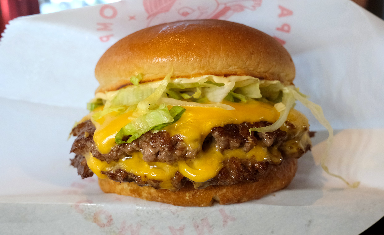 Foto: Double Cheese Smash från Burger Company.
