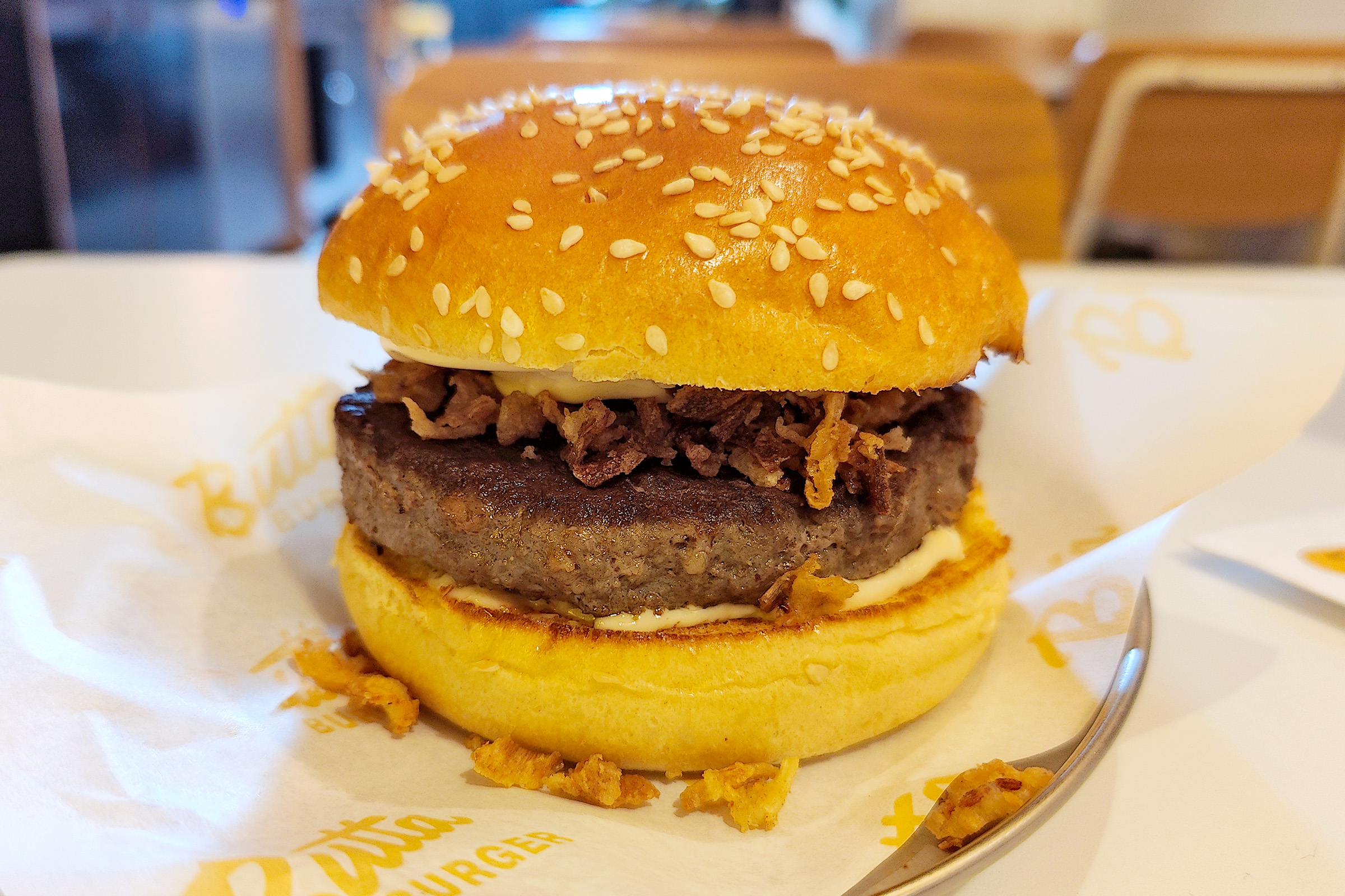 Foto: Beef & Onion från Butta Burger.