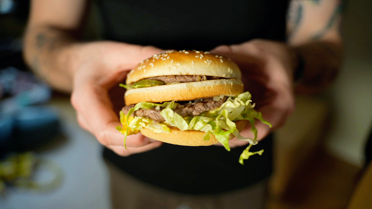 Foto: Big Mac från McDonald’s.