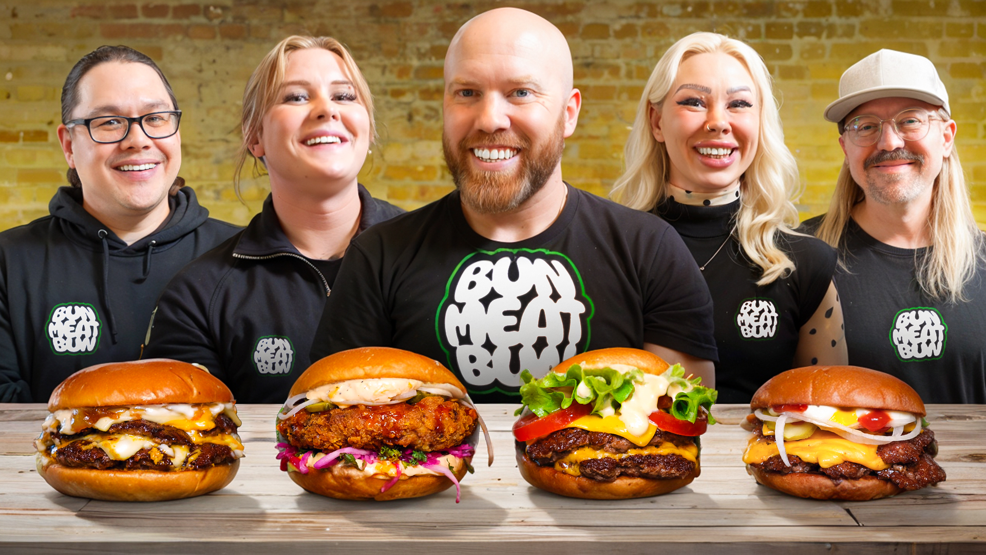 Vi käkar ALLA BURGARE på Bun Meat Bun