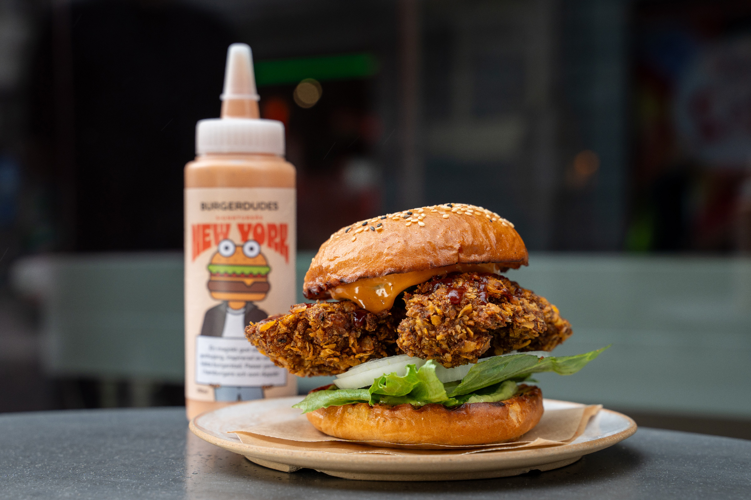 Crispy Chicken Burger by Burgerdudes