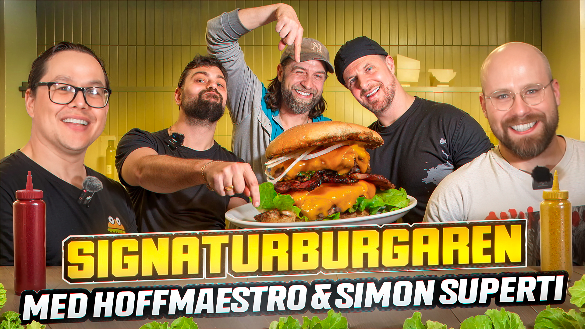 Totalt kaos när Hoffmaestro & Simon Superti lagar signaturburgare
