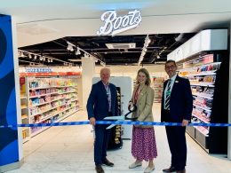 Boots Arrives in Bristol Airport Departure Lounge