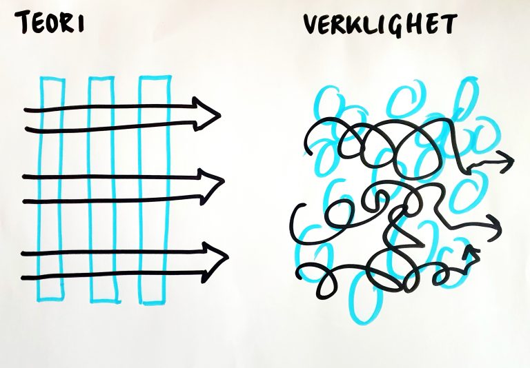 Organisation i teorin och i verkligheten