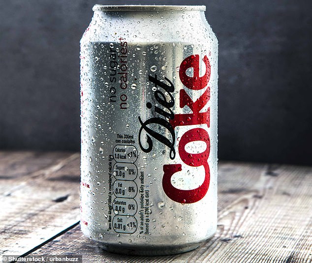 The Canadian study suggested that drinks like Diet Coke are healthier because they contain less sugar than fruit juice