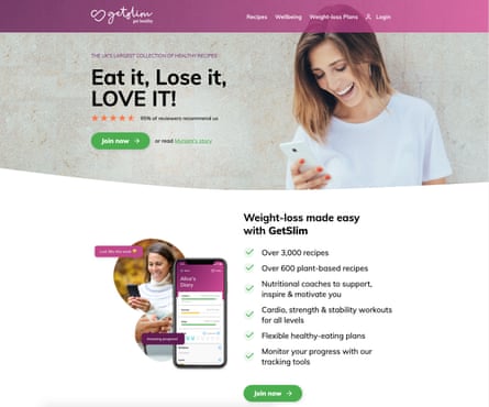 GetSlim website