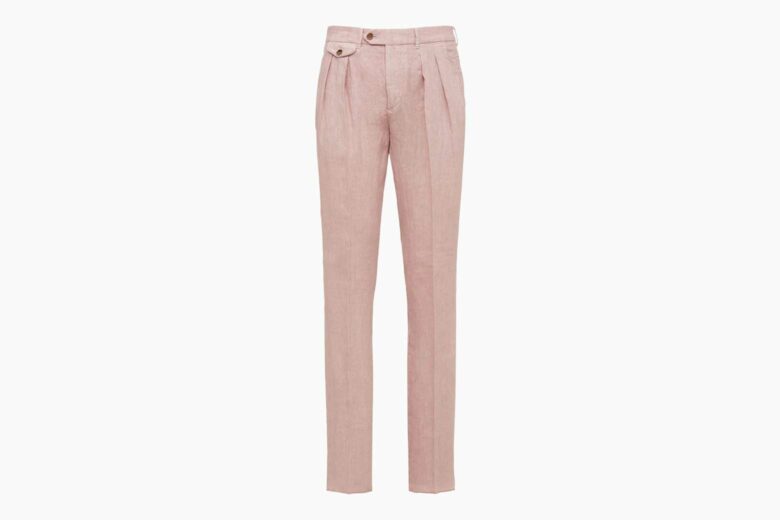 best pants men lardini pleated pants review - Luxe Digital