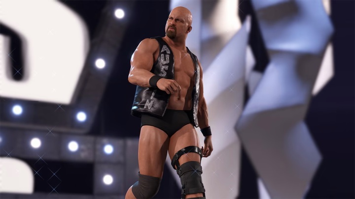 Steve Austin in WWE 2K23.