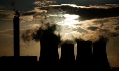 Drax power station in Selby, England. The station is the largest coal-fired power facility in Western Europe.