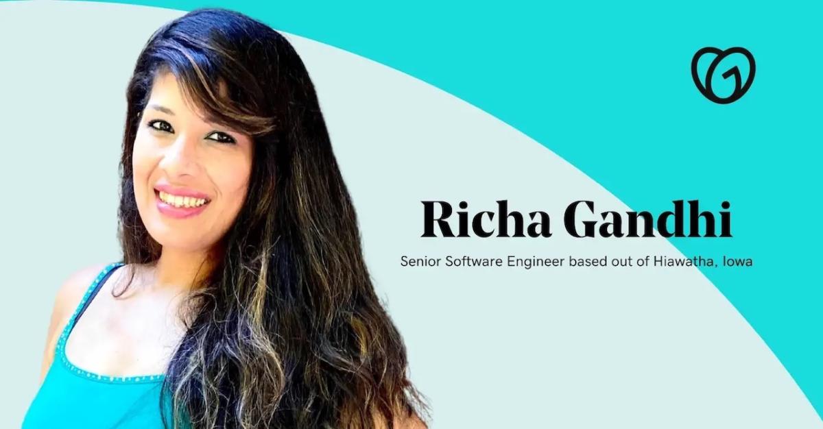 Photo of Richa Gandhi, Senior Software Engineer at GoDaddy.