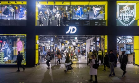 A JD Sports store in London