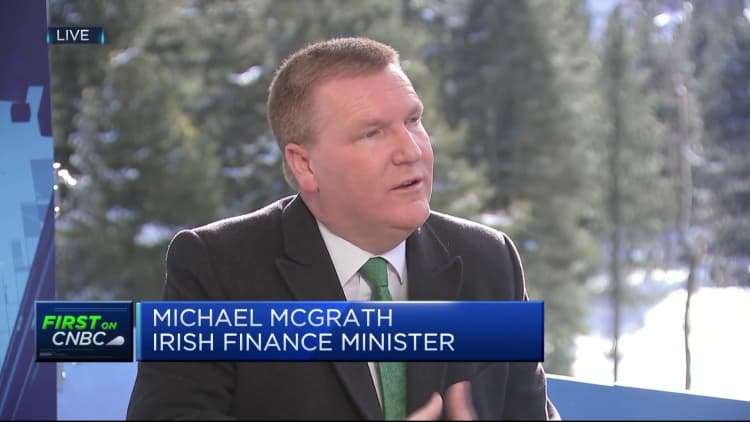 More positive Brexit discussions between UK and EU underway, says Irish finance minister