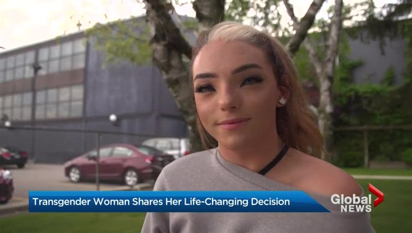 Click to play video: 'Toronto YouTuber documents gender transition to support youth'