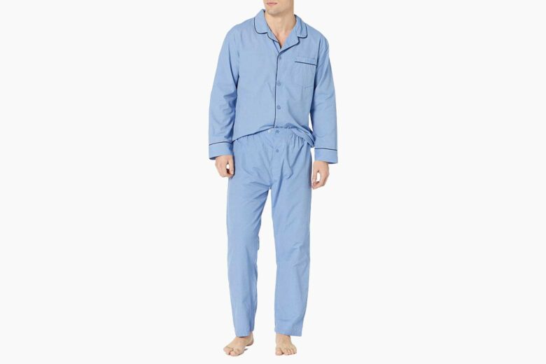 best pajamas men hanes plain weave pajama set review - Luxe Digital