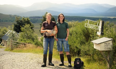 Lynn Cassells and Sandra Baer of Lynbreck Croft.