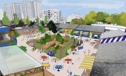 An artist’s impression of Éclair’s new events space