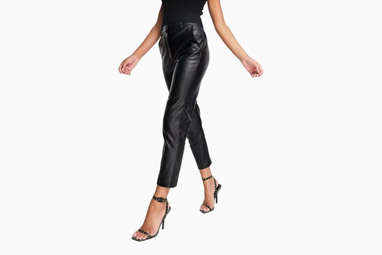best leather pants women french connection review - Luxe Digital