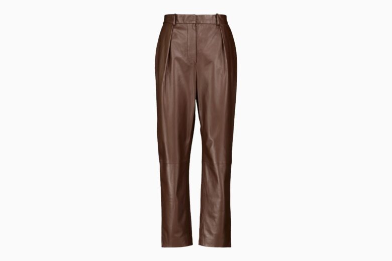 best leather pants women altuzarra sidney review - Luxe Digital