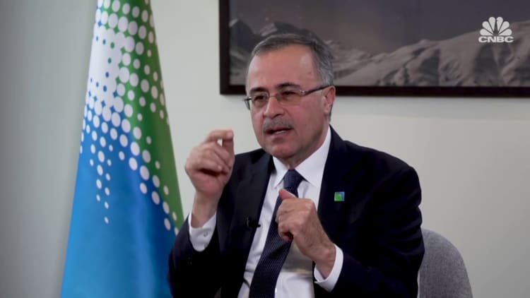 Windfall tax on oil firms 'not helpful' and could hinder investment in decarbonization: Aramco CEO