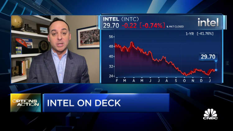 Buy the chip rip? Bullish options betting on Intel ahead of earnings