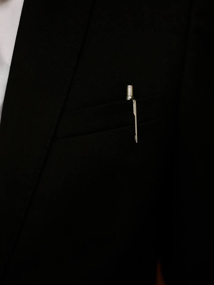 A pen in Cruickshank’s pocket