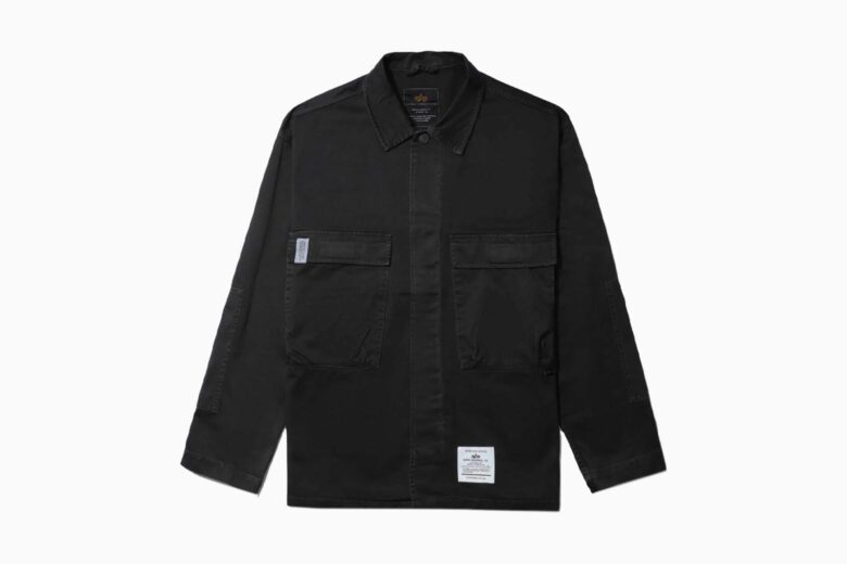 best overshirts men alpha industries review - Luxe Digital