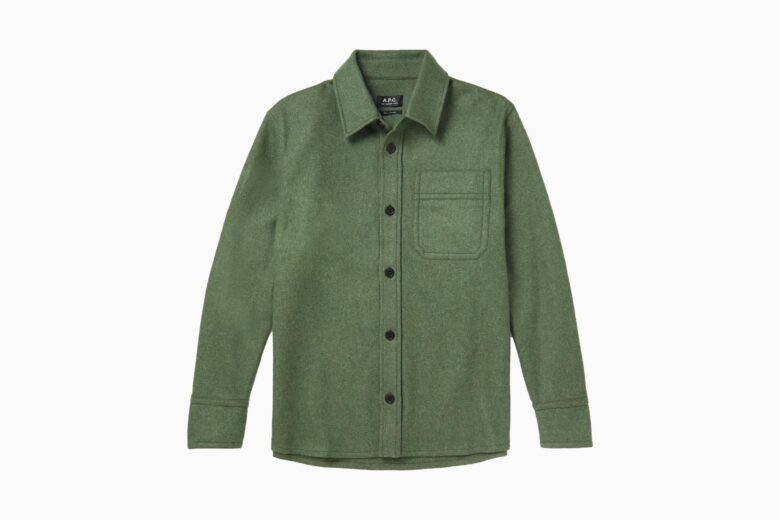 best overshirts men apc - Luxe Digital