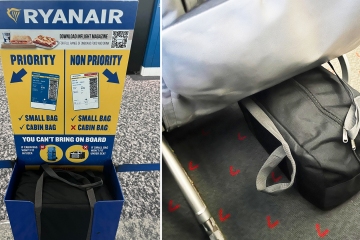 I tested the viral bag that avoids Ryanair hand luggage fees - there's one issue