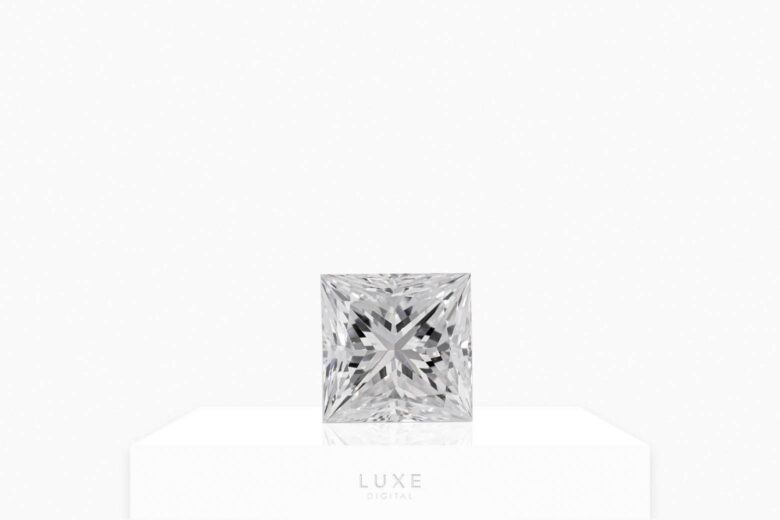 popular diamond shapes princess cut diamond - Luxe Digital