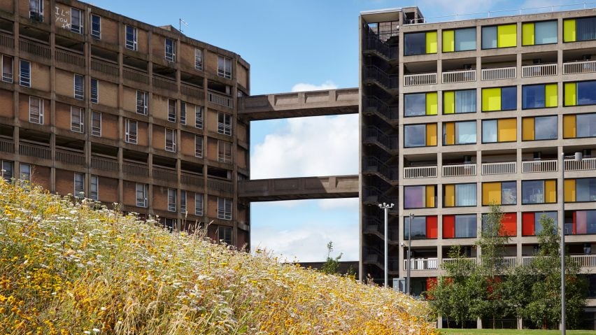 Deck-access housing at Park Hill