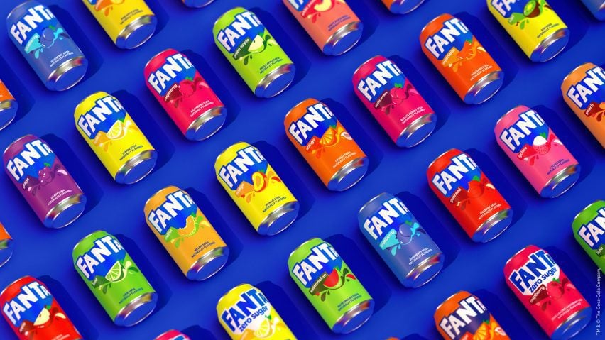 Fanta rebrand by Coca-Cola design team and Jones Knowles Ritchie