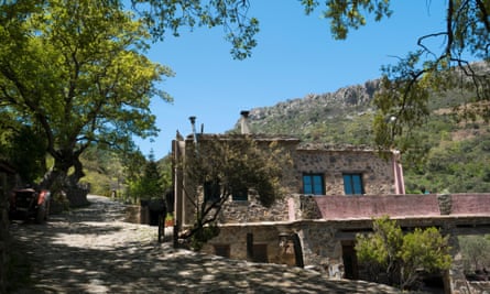 The tradition mountain village eco resort of Milia.