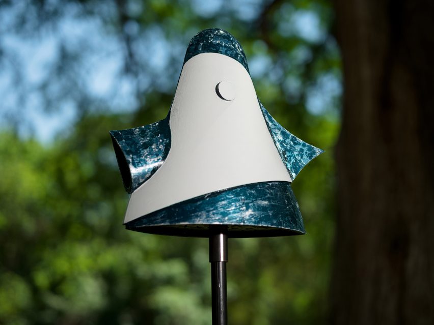 A birdhouse at Brackenridge Park