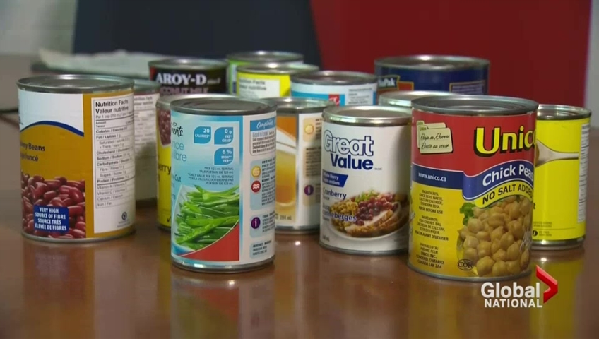 Click to play video: 'Chemical linked to cancer still used on cans of food'