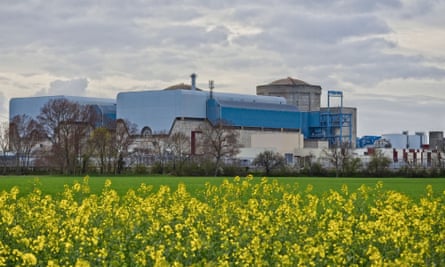 The nuclear power plant of Saint-Laurent-des-Eaux, in central France.