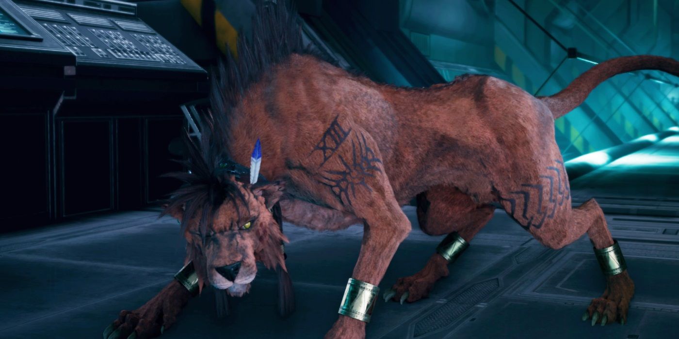 Final Fantasy 7 Character Designs Red XIII