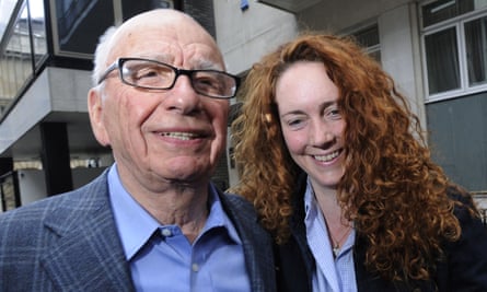 Rupert Murdoch and Rebekah Brooks in 2011