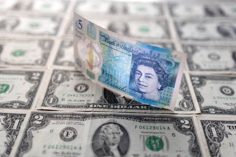 Sterling steady, eyes on BOE's Bailey and U.S. inflation data
