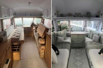 I gave my caravan the ultimate transformation with cheap buys from B&M & Dunelm