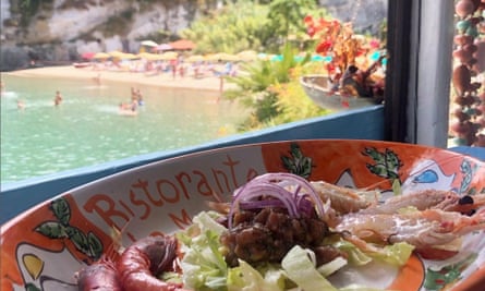 La Marina restaurant.
