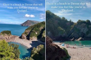 UK beach that’s been compared to Thailand has bright blue waters