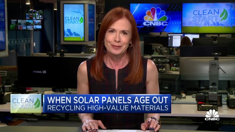 SOLARCYCLE focuses on recycling high-value materials from solar panels